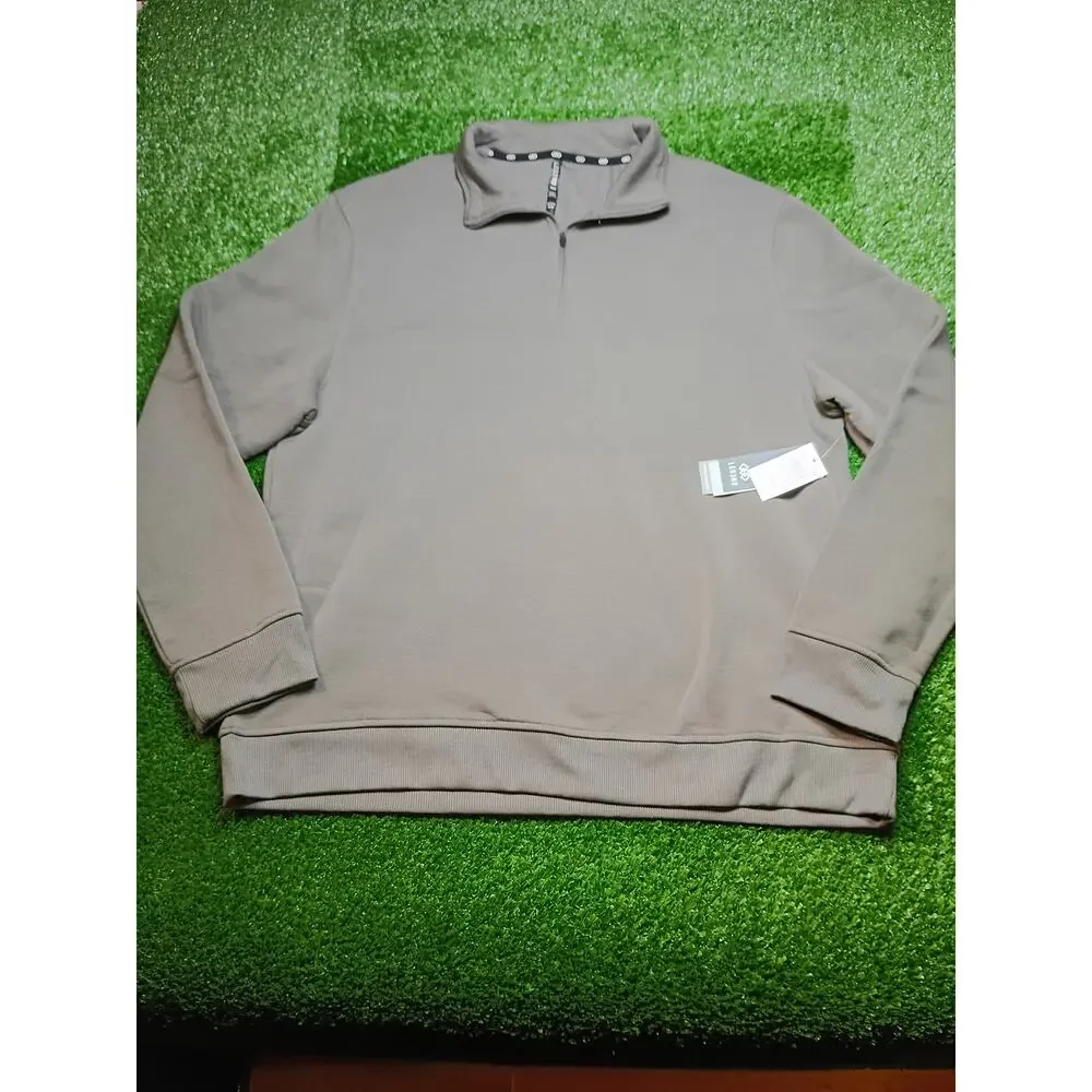 Legend Men's 1/4 Zip Pullover - Dark Grey, Size 2XL